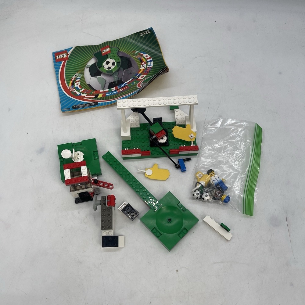 Lego Set 3422 Football Shoot'n'Save Game Complete With Instructions No Box